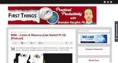 Desktop Screenshot of brandonvaughn.com